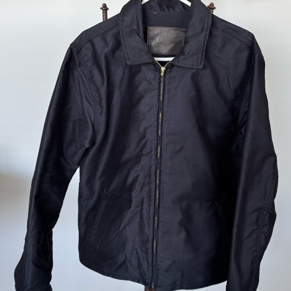 Naked and Famous Jungle Cloth Zip Jacket